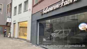 Handel in der Augsburger Innenstadt: Die Süßwarenfabrik ist weg, Café Donut's hat eröffnet