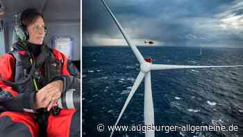 Mit dem Airbus-Helikopter aufs offene Meer: Ein besonderer Auftrag für Cara-Irina Wagner