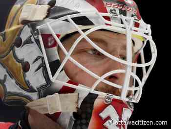 GAMEDAY: Ottawa Senators will start goalie Anton Forsberg vs. Nashville Predators