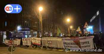 600 Menschen demonstrieren in Kiel gegen AfD-Veranstaltung