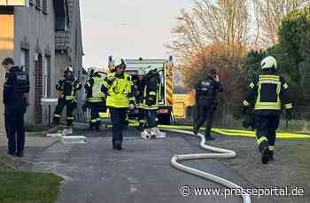 FW Kranenburg: Brand im Kinderzimmer