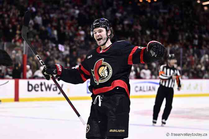 Ottawa Senators forward Josh Norris out ‘a couple weeks’ with injury