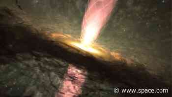 Twisted magnetic fields in space sculpt the jets of black holes and baby stars