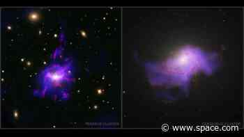 NASA X-ray telescope Chandra discovers black holes 'blow' on their food to cool it down
