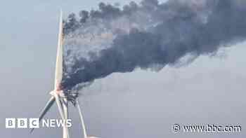 Investigation starts after wind turbine fire