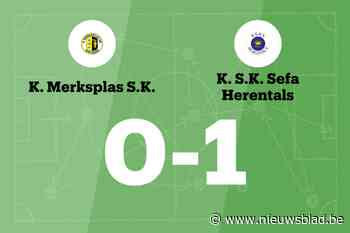 Merksplas verliest met één doelpunt verschil thuis van SKS Herentals