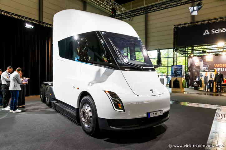 Produktionsstart des Tesla Semi rückt näher