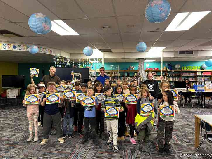 KRQE Weather Academy visits Alvarado Elementary School
