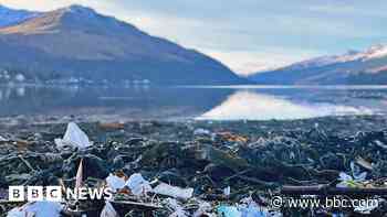 Scenic loch becomes magnet for Scotland's plastic waste