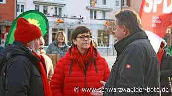 Bundestags-Kandidatin im Nordschwarzwald: Esken will Bürokratie abbauen, nicht Arbeitnehmerrechte