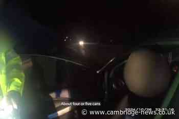 Drink driver caught driving 25mph on the A47 tells police he's had 'four or five cans'