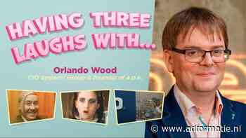 Having three laughs with ... Orlando Wood