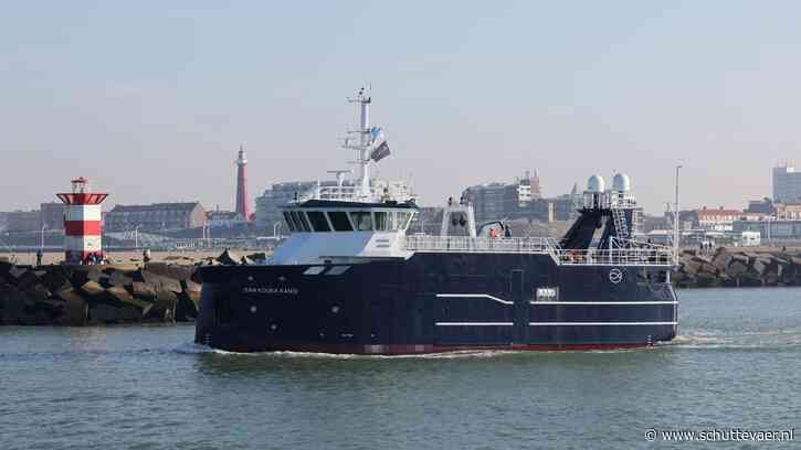 Scampi-trawler San Koura Rangi maakt technische proefvaart vanuit Scheveningen