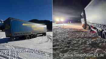 Weil es das Navi „sagte“: Fahrer lenkt Lkw auf Langlauf-Loipe – und steckt dort 24 Stunden fest