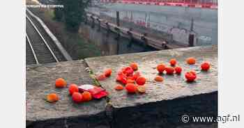 Dublin's beroemde brug met cherrytomaten