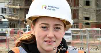 West Denton neurodivergent teen is Keepmoat's first female bricklaying apprentice in North East