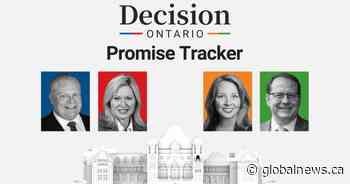 Promises made on key issues in the 2025 Ontario election