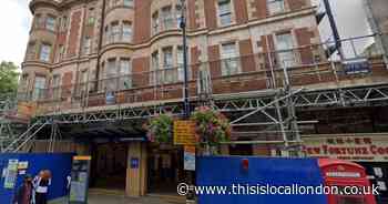 Person dies after being hit by train at busy central London station