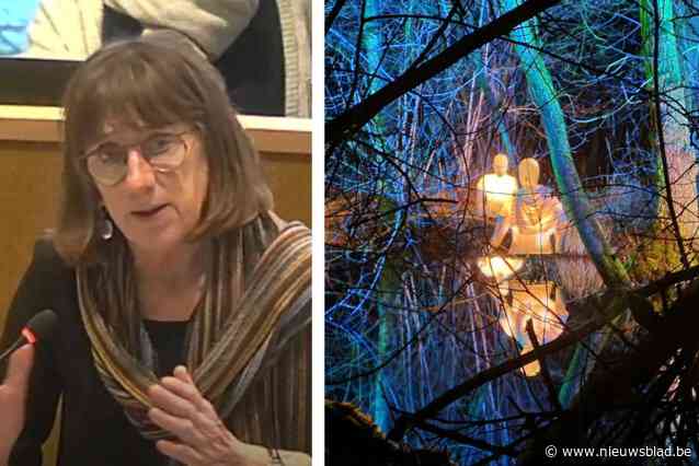 Een lichtspektakel in een door Europa beschermd bos, is dat wel een goed idee? “Vogels gaan hun nest niet meer terugvinden, totaal onverantwoord”