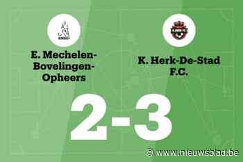 EMBO verliest na veertien ongeslagen wedstrijden van Herk FC B