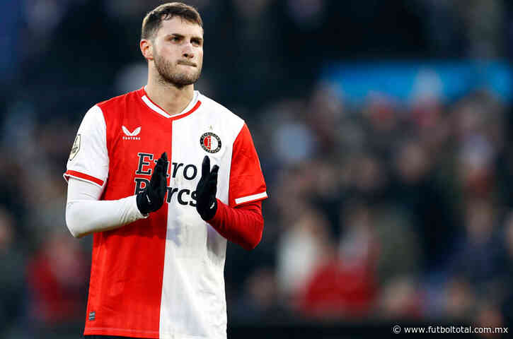 Santiago Giménez, venta más cara del Feyenoord y Top en Eredivisie