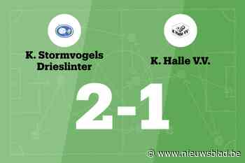 Halle VV blijft in problemen na nederlaag tegen Drieslinter B