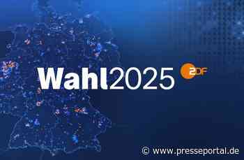 Wahl 2025 im ZDF: "Schlagabtausch", "TV-Duell" und mehr