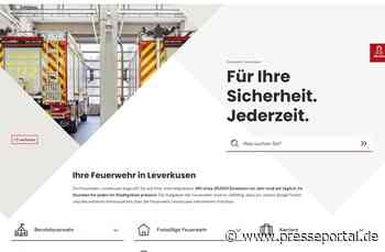 FW-LEV: Feuerwehr Leverkusen präsentiert sich mit neuer Website