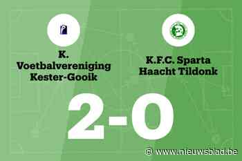 Zege Kester-Gooik B tegen Sparta Haacht Tildonk