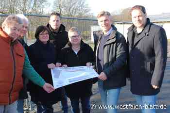 Arbeiten für neuen Gehweg in Valdorf starten