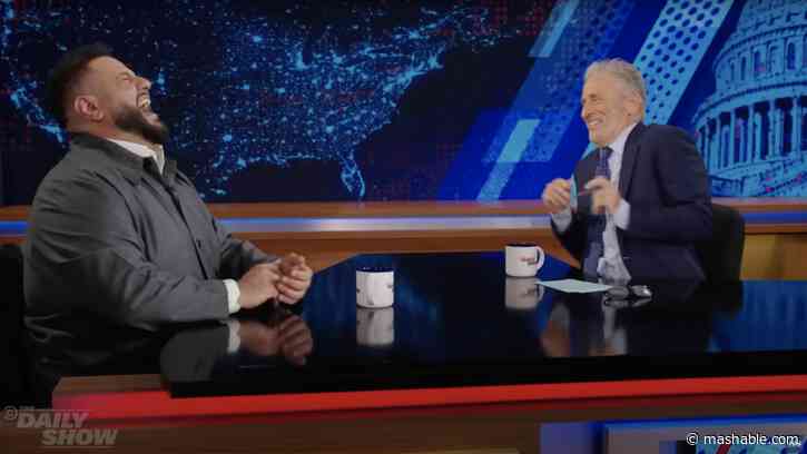 Jon Stewarts interview with Mo Amer is the best thing youll watch on the internet today