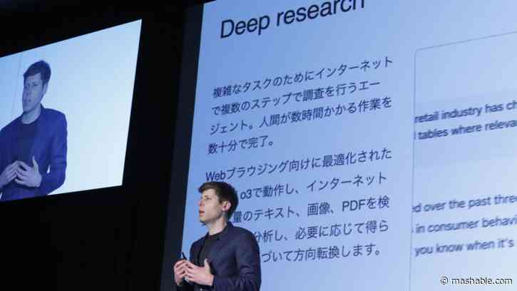 OpenAI launches deep research AI agent for ChatGPT
