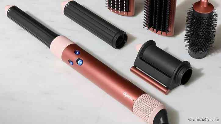 The bronze and pink Dyson Airwrap is $100 off just in time for Valentines Day