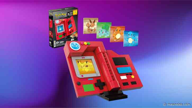 Catch this Mega Pokémon Pokédex building set is under $20