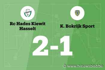 Hades B wint met één goal verschil van Bokrijk