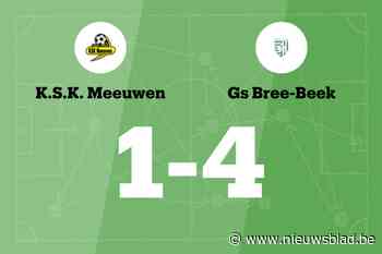 Zege Bree-Beek B op Meeuwen B