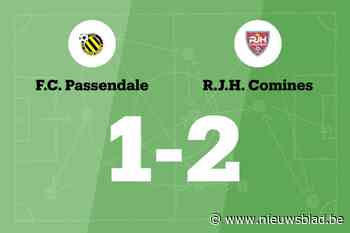Geen verbetering voor FC Passendale na verlies tegen R.J.H. Comines