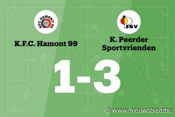 Peer SV verslaat KFC Hamont 99 B