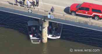 Crews search Falls Lake for missing person