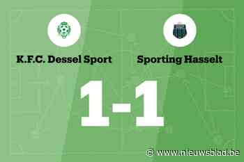 Dessel Sport en Sporting Hasselt delen de punten