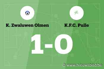 Pulle verliest van Olmen in 2 Provinciaal Antw B