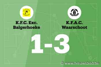 Zege FAC Waarschoot op Excelsior Balgerhoeke