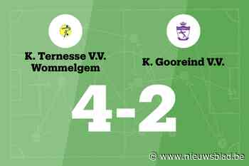 Ternesse verslaat Gooreind met 4-2 en eindigt reeks zonder overwinning