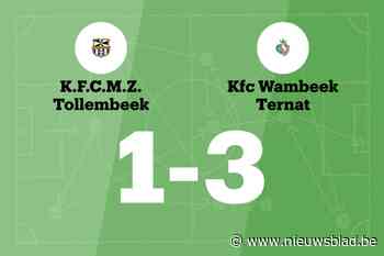 Wambeek Ternat B beëindigt reeks nederlagen met zege tegen Tollembeek