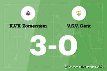 VSV Gent B kan zegereeks van KVV Zomergem niet stoppen