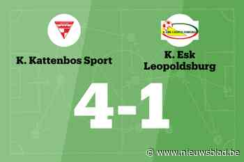 Kattenbos verslaat ESK Leopoldsburg