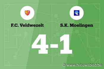 Veldwezelt verslaat Moelingen