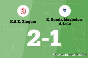 KSK Zingem B wint met één goal verschil van Eendracht Machelen-aan-de-Leie B