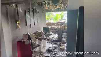 1 person dead, 7 displaced after house catches fire in Deerfield Beach