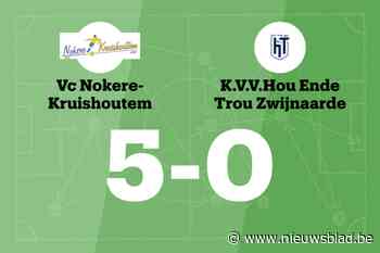 VC Nokere-Kruishoutem B houdt de nul en blijft voor vierde wedstrijd na elkaar zonder tegentreffers
